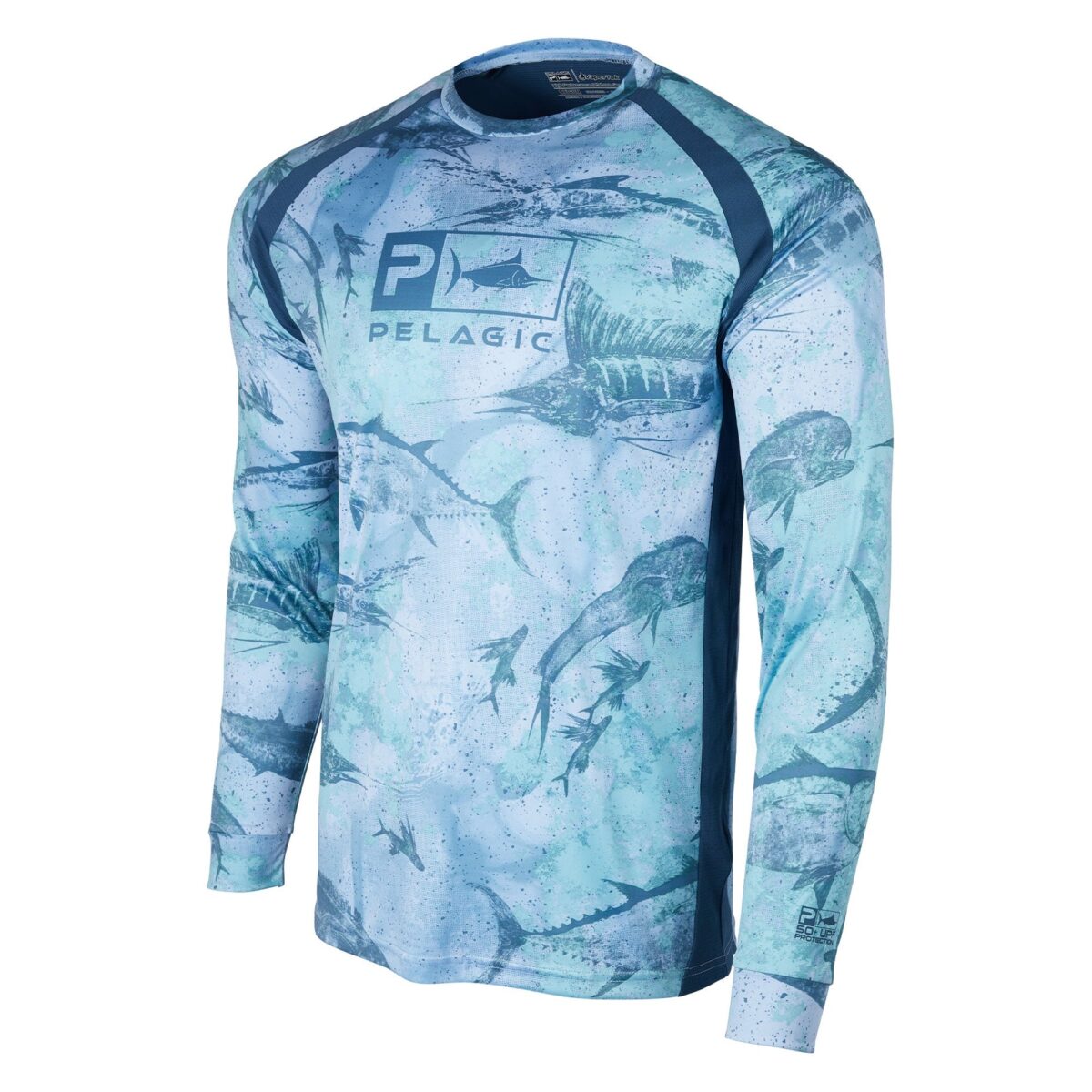 Pelagic Men’s Vaportek Upf 50+ Fishing Shirt - Blue &Ndash; 1 &Ndash; Compraya 507 Pelagic Mens Vaportek Upf 50+ Fishing Shirt Blue
