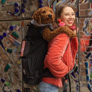 K9 Sport Sack Dog Carrier Backpack Knavigate - Black