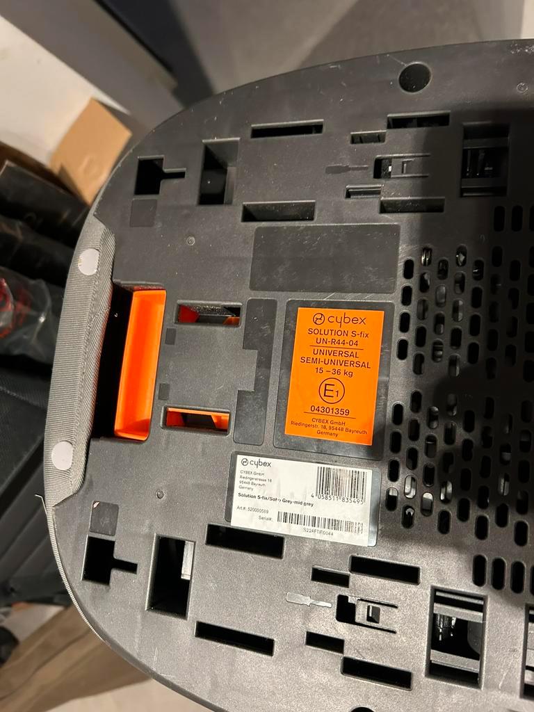 Carseat Cybex Solution S-Fix &Ndash; 2 &Ndash; Compraya 507 Carseat Cybex Solution S-Fix - Image 2