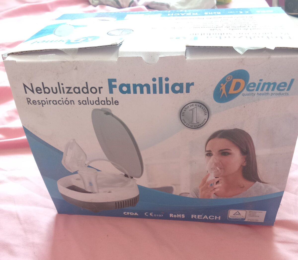Nebulizador Para Personas Con Problemas Respiratorios