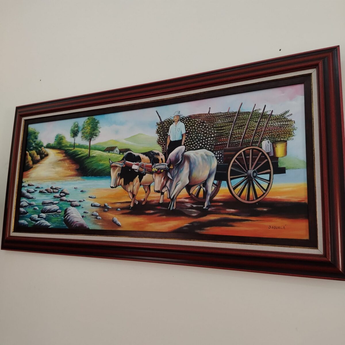 Hand-Painted Painting